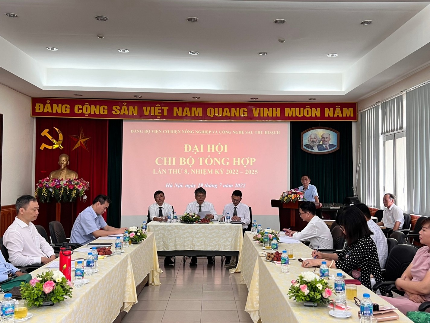 Tổ chức thành công Đại Hội Điểm - Đại Hội Chi Bộ tổng hợp nhiệm kỳ 2022 - 2025